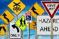Road Safety Sign