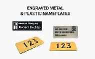 Plastic Nameplates