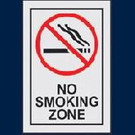 No Smoking Signs