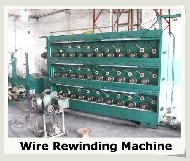 Wire Rewinding Machine