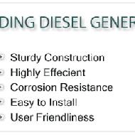 Diesel Welding Generator