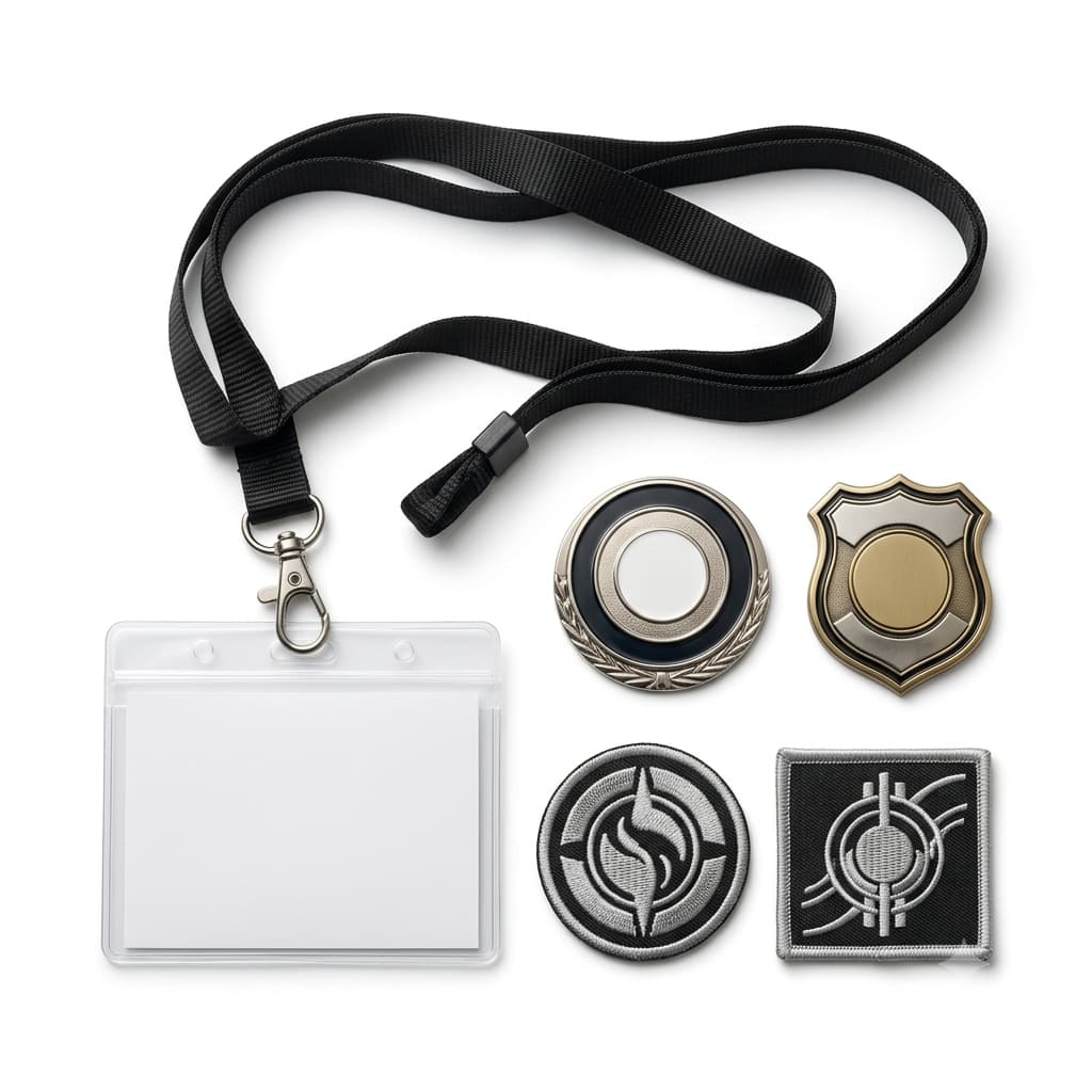 Lanyards, Badges, Emblems & Motifs