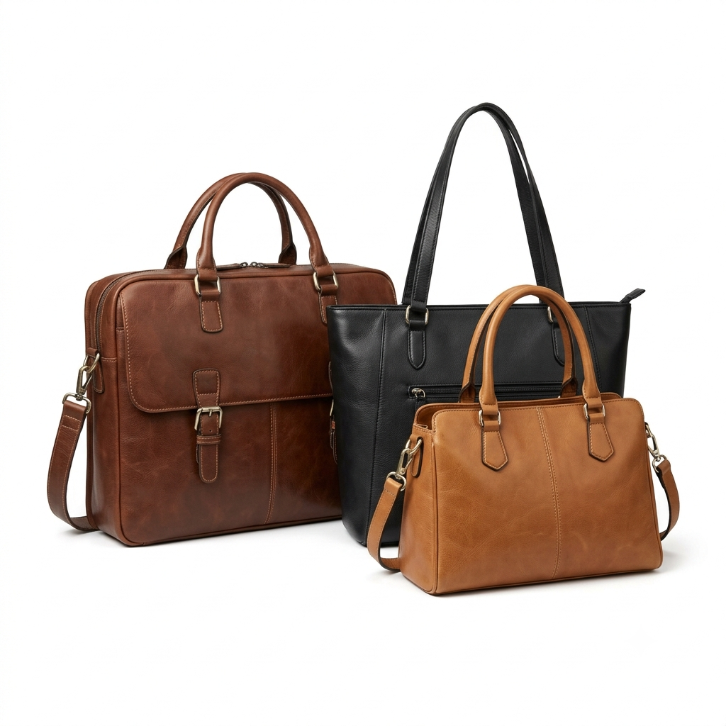 Leather Bags & Handbags
