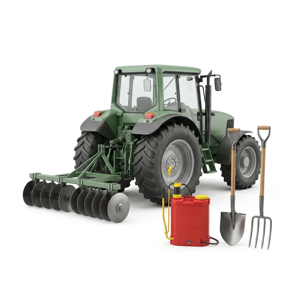 Farming Tools, Equipment & Machines
