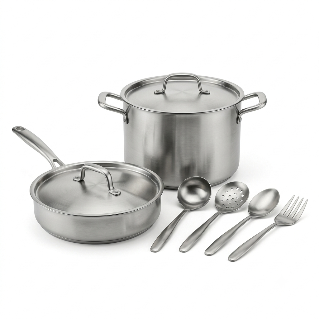 Stainless Steel Utensils & Cookware
