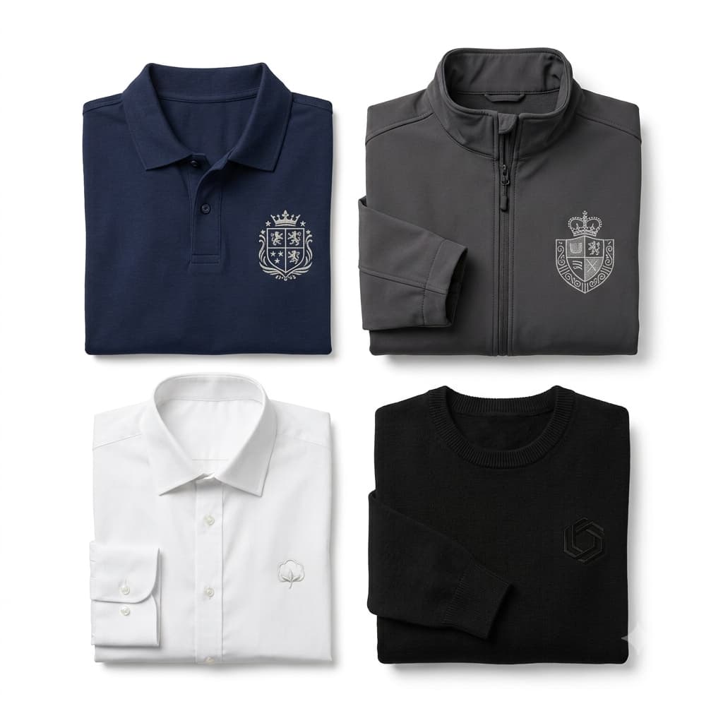 Embroidered Apparel & Garments