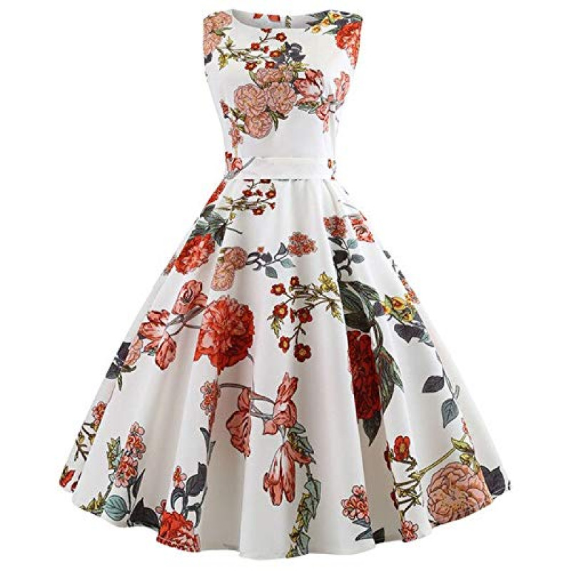 2016 Fashion Women Elegant Summer Floral Dresses