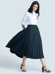 Formal Wear 3/4th Sleeve Bhandhej Kurti Skirt Set