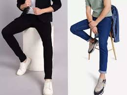 Plain Mens Slim Fit Denim Jean