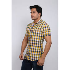 Cotton Half Sleeve Mens Half Sleeves Shirt