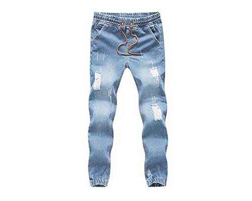 Ripped Jogger Jeans