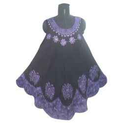 Rayon Fabric Short Umbrella Dresses